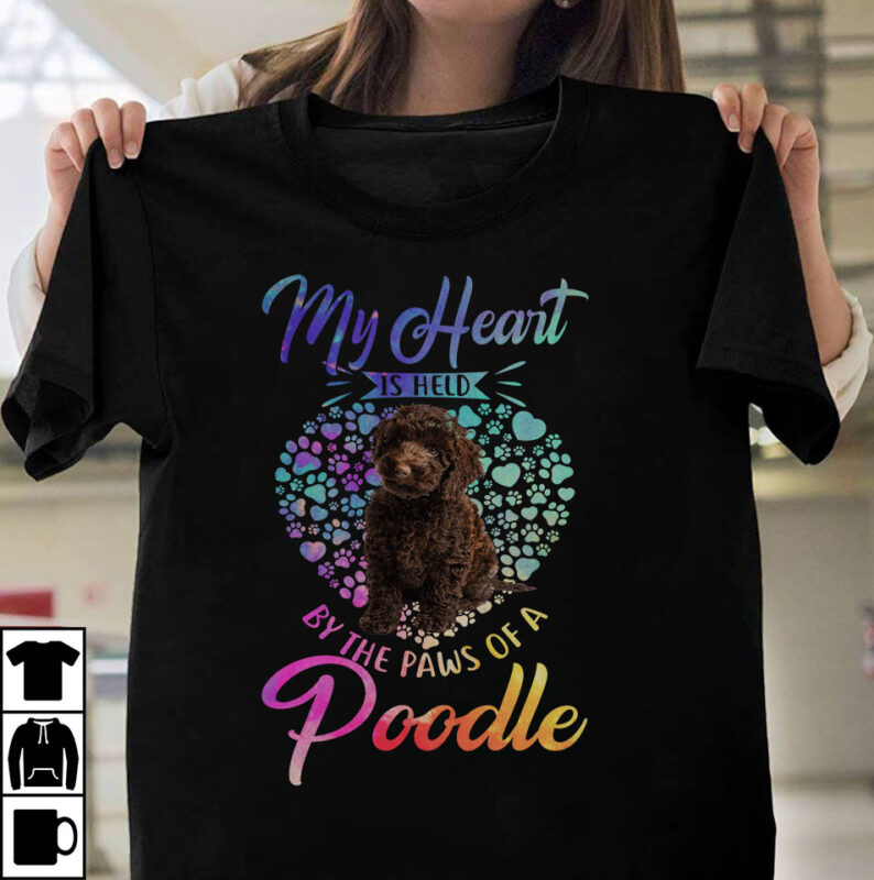 1 DESIGN 30 VERSIONS – DOGS My heart is held by the paws of a dog