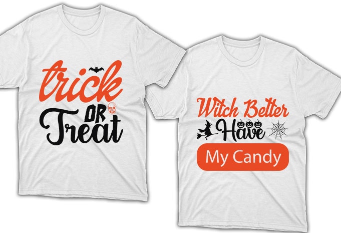 100 best selling Halloween Tshirt designs Bundle