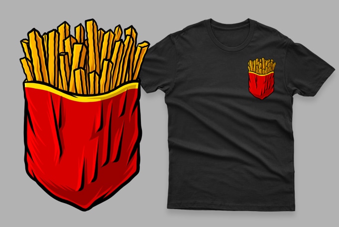 pocket french fries funny