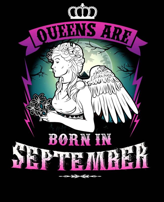 12 birthday queen are born tshirt design bundle january ...