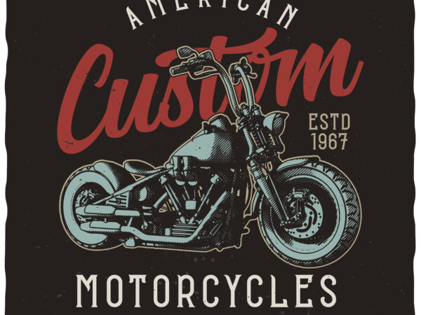 American custom. editable t-shirt design.