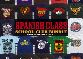 SPANISH CLUB T-SHIRT BUNDLE