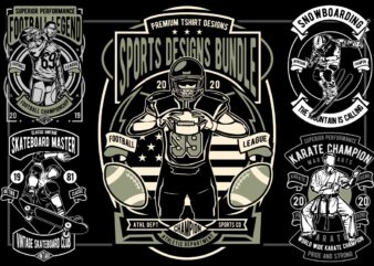 29 Sports Tshirt Designs Bundle