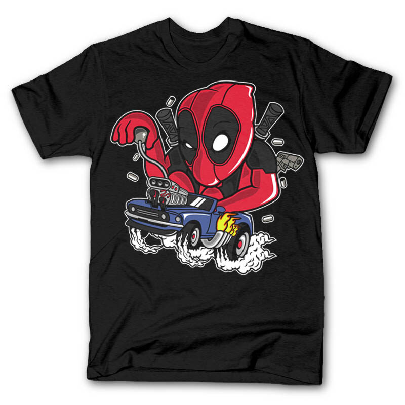 43 Pop Culture Tshirt Designs Bundle #1