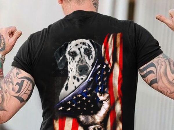 1 design 30 versions – dog breeds with us flag