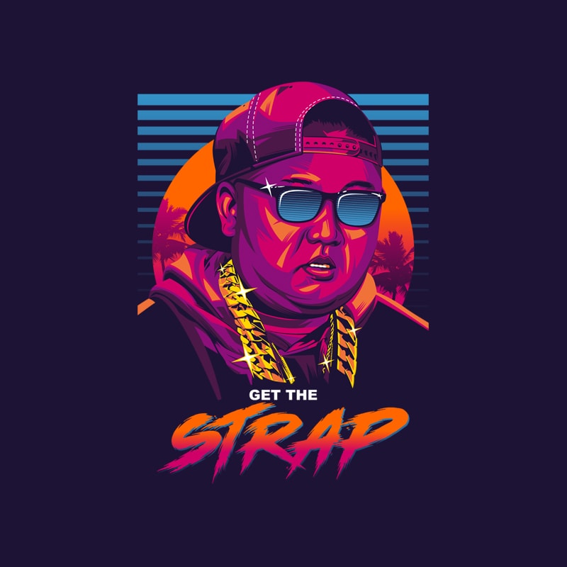 get the strap t shirt