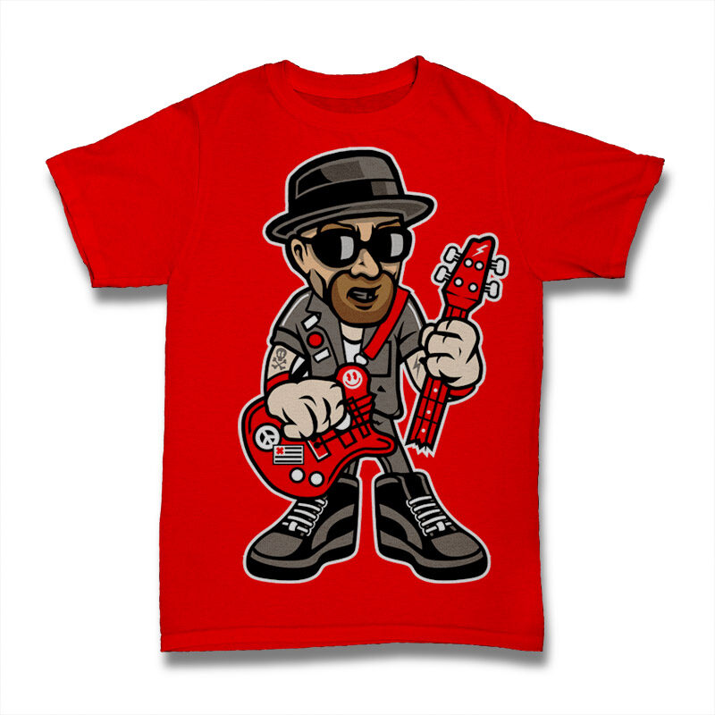 39 Pop Culture Cartoon Tshirt Design Bundle #2