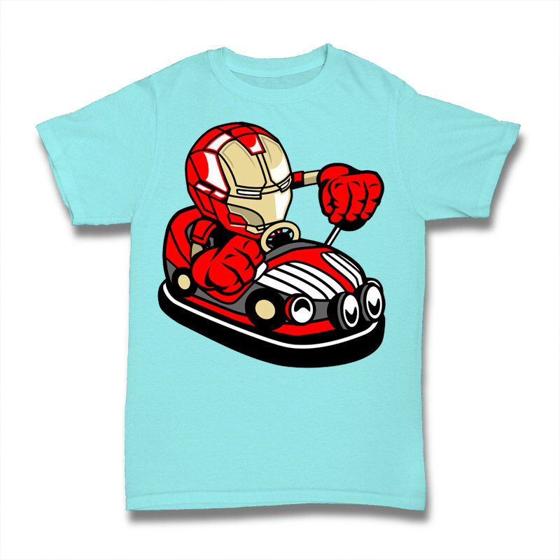 39 Pop Culture Cartoon Tshirt Design Bundle #2