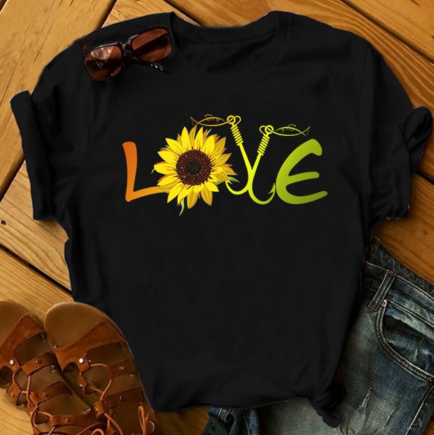 t-shirt vector Fishing Bundle Part 1 - 50 Designs - 90% OFF