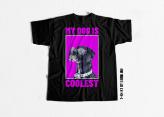 My Dog is Coolest Buy trending t shirt designs exclusively for Dog Lovers – Dog Niche Designs