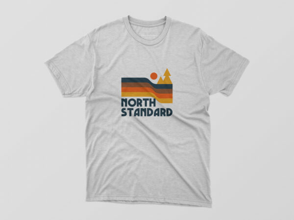 North standard tshirt design