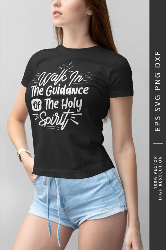 Motivational Religion Slogan Quotes Typography Lettering T-shirt Design
