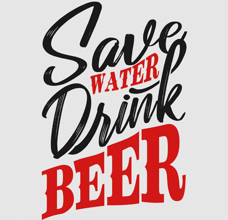 “save water drink beer” tshirt design vector for sale