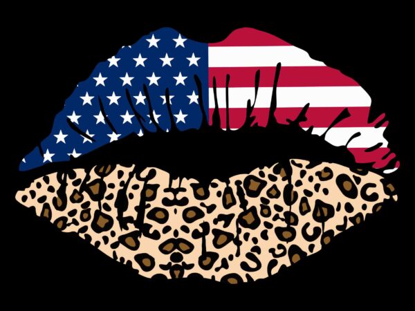4th of july svg, usa lips kiss svg, fourth of july svg, lips kiss 4th of july svg, patriotic svg, america svg, cricut, silhouette cut