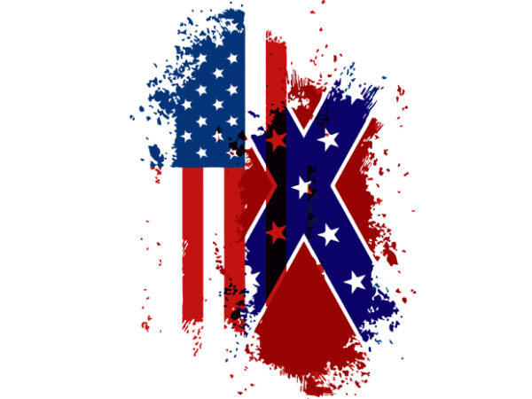 Cool usa flag t shirt vector file