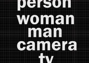 Person Woman Man Camera Tv Trump Cognitive Test Meme Retro, Person Woman Man Camera Tv Trump Cognitive Test Meme Retro svg, Person Woman Man Camera