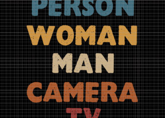 Person Woman Man Camera Tv Trump Cognitive Test Meme Retro, Person Woman Man Camera Tv Trump Cognitive Test Meme Retro svg, Person Woman Man Camera