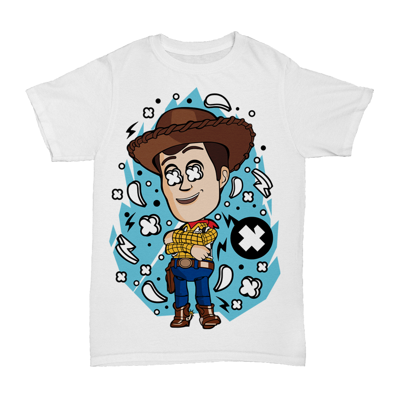 t-shirt vector 99 Cartoon Pop Culture #3