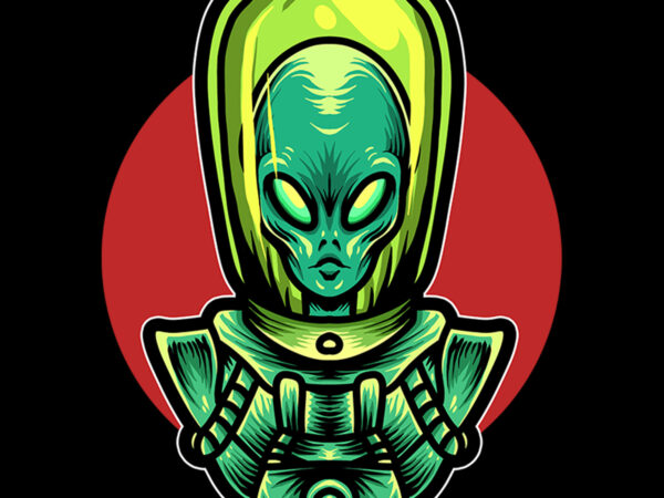 Alien tshirt design for sale