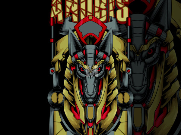 Machine anubis t shirt designs for sale