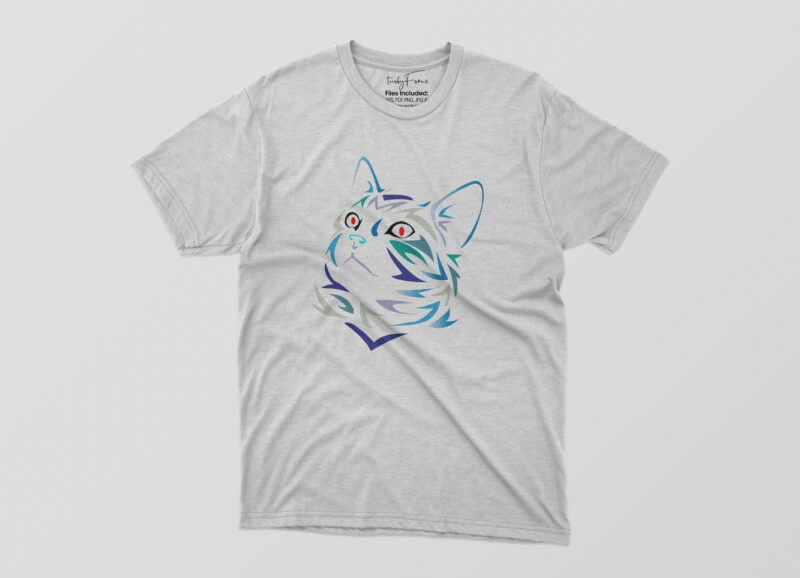 Cat Tshirt Design