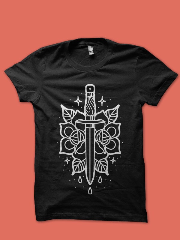 oldschool lien art design bundle tshirt design