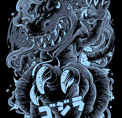 Gojira t shirt design template