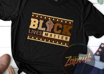 Black Lives matter melanin – SVG PNG Tshirt design for sale