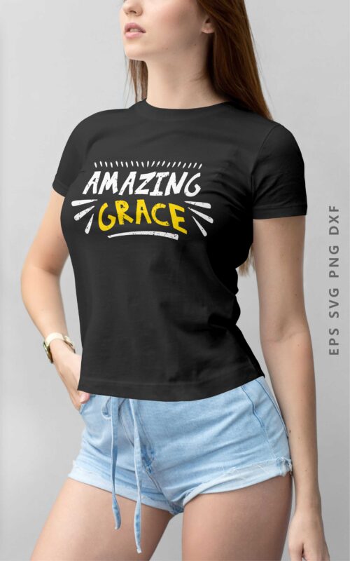 Amazing Grace T-shirt Design