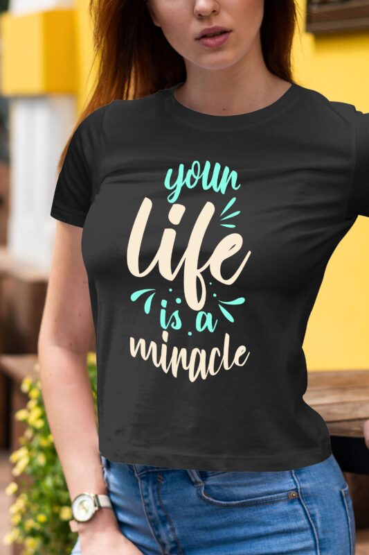 Life is a game slogan brush lettering for t shirt Vector Image