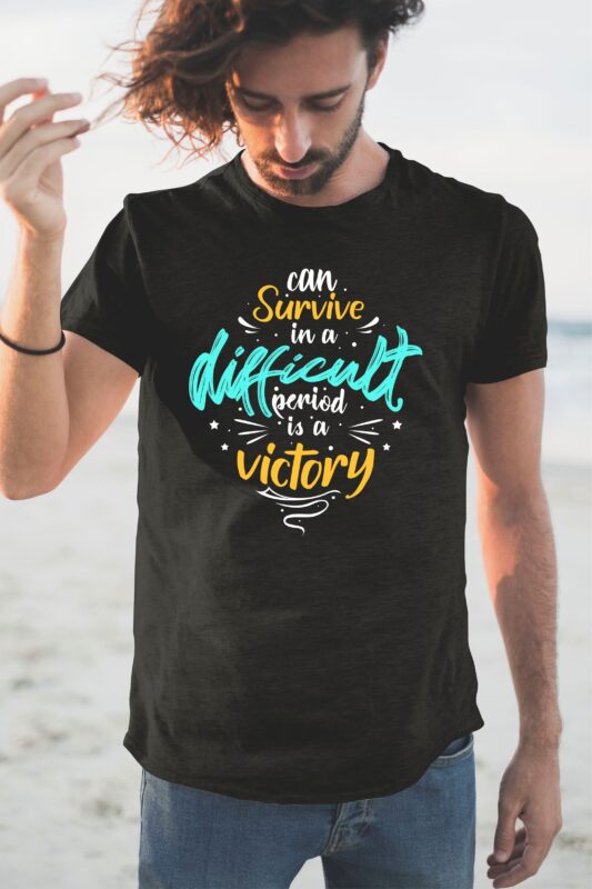 Best Selection Typography lettering t-shirt design quotes sayings bundle, Motivational inspirational hand drawn quote typography lettering, Eps Cdr Svg Png Dxf file