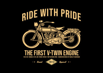 ride with pride motorcycle