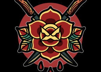 oldschool spider tshirt design ready to use