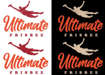 Ultimate Frisbee Layout Logo