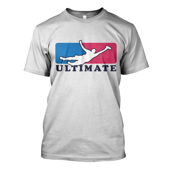 Ultimate Frisbee NBA Logo Horizontal