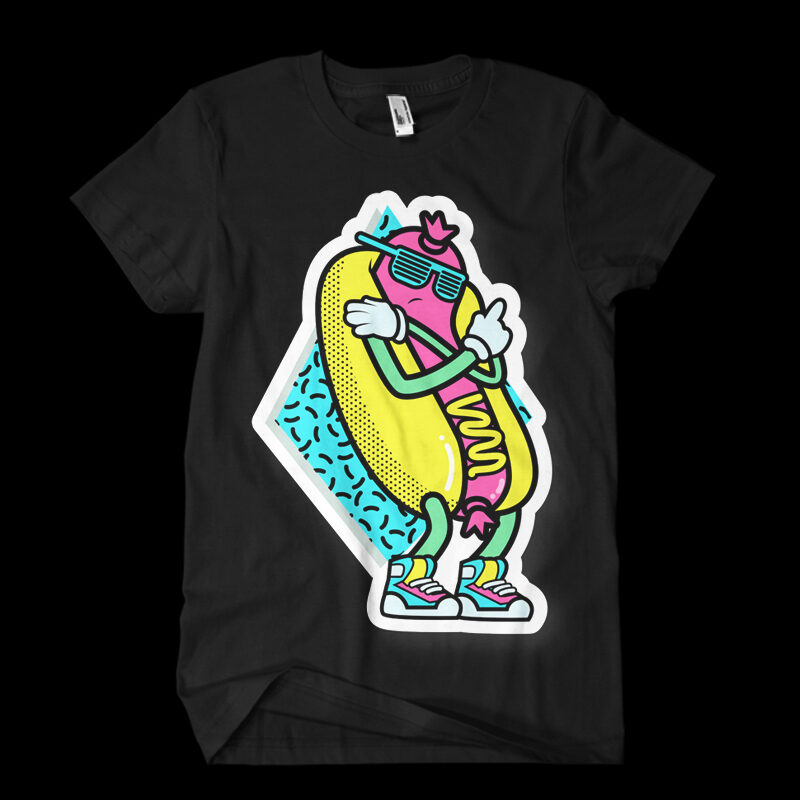 Big Cool Pop Culture Tshirt Designs Bundle