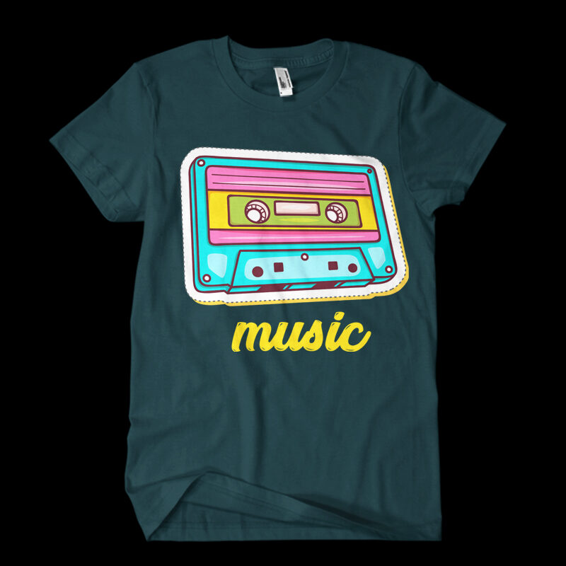 Big Cool Pop Culture Tshirt Designs Bundle