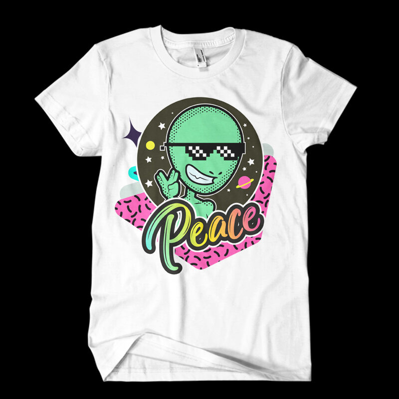 Big Cool Pop Culture Tshirt Designs Bundle