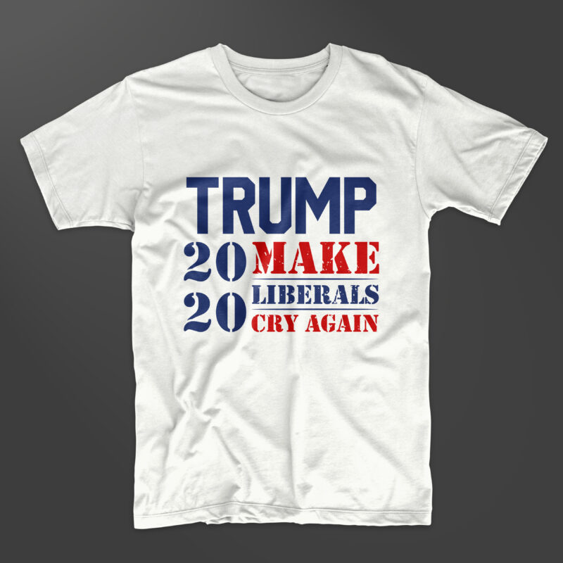 Download Trump 2020 vector t-shirt design bundle. American slogans ...