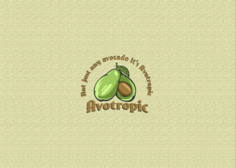 Avocado t-shirt design