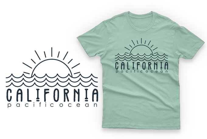 65 Surf Paradise Tshirt design , summer, surfing beach, outdoor and travel tee shirt pack. california, los angeles, miami, florida, hawaii, surf rider club