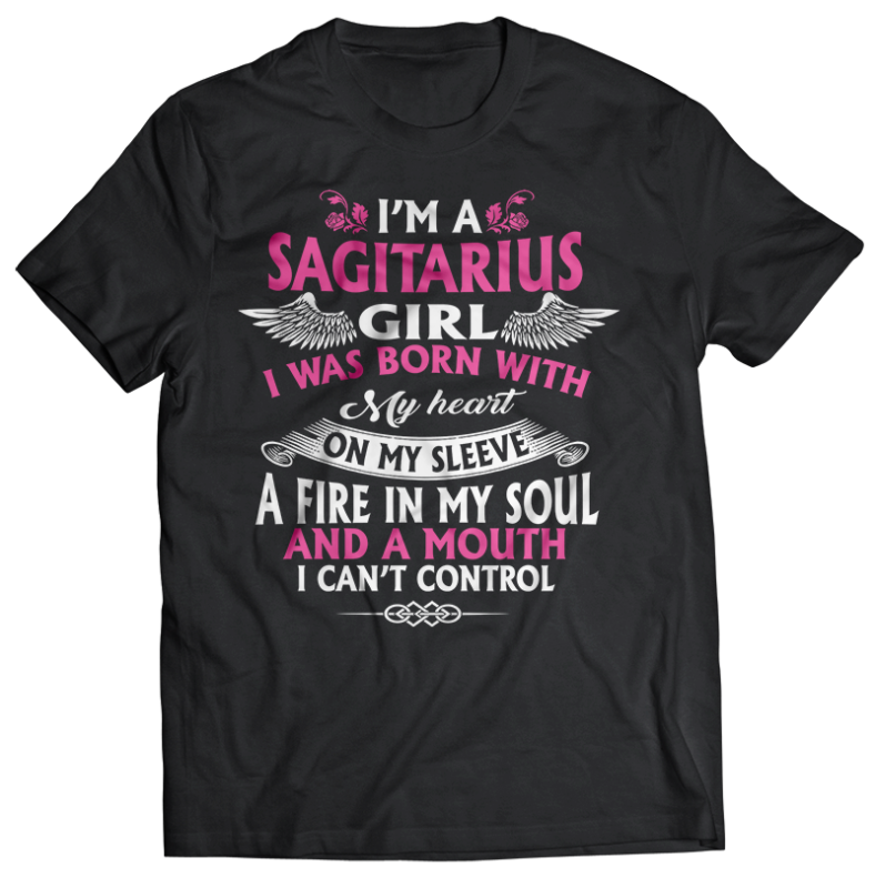 12 birthday Zodiac girl are born tshirt design bundle january february march apryl may june july august september october november december PSD File editable text #9