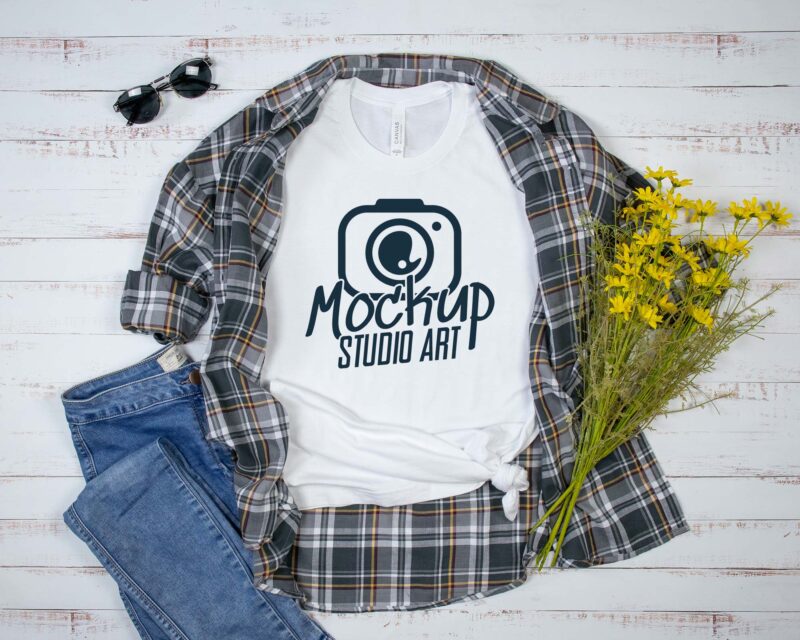 MEGA BUNDLE 40 Bella Canvas 3001 Fall Mockups, Womens Fall Mockup, Fall Shirt Mockup, Flat Lay Mockup, Halloween Mockup, Thanksgiving Mockup