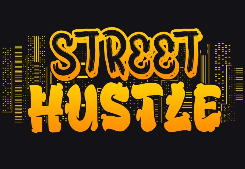 12 hustle bundle tshirt design completed with PSD File editable text