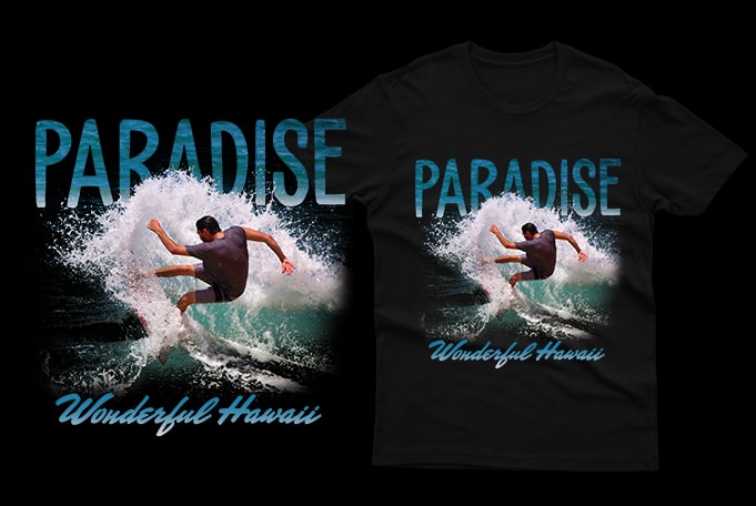 65 Surf Paradise Tshirt design , summer, surfing beach, outdoor and travel tee shirt pack. california, los angeles, miami, florida, hawaii, surf rider club