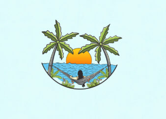 Summer Paradise t-shirt design