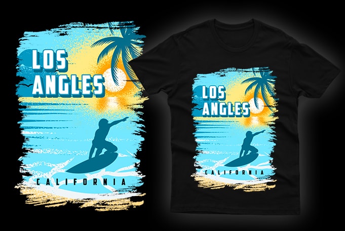 65 Surf Paradise Tshirt design , summer, surfing beach, outdoor and travel tee shirt pack. california, los angeles, miami, florida, hawaii, surf rider club