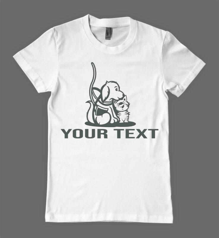 Pet shop Tshirt Design