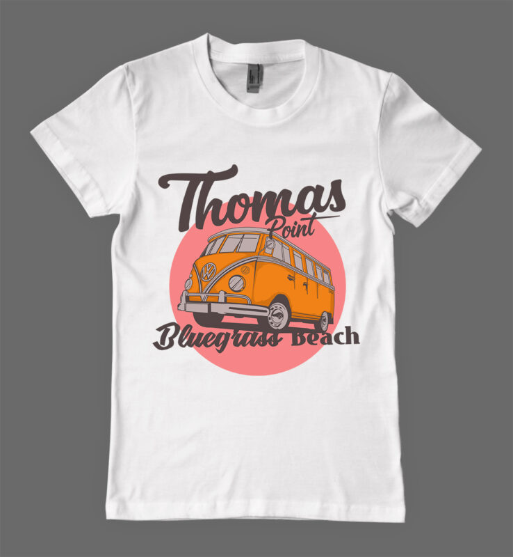 Volkswagen Car T-shirt Design