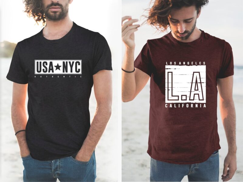 106 Urban Street Style T-shirt Design Vector Bundle. Authentic Athletic Sports Typography Tee Shirt Designs Pack. New York City, Brooklyn, California, Los Angeles. T shirt Design for Commercial Use. Eps Svg Png